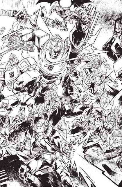 Void Rivals #10G Jason Howard B&W Virgin Variant