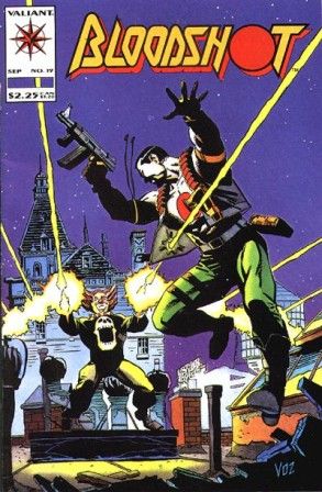 Bloodshot, Vol. 1 #19 Mike Vosburg Regular Cover