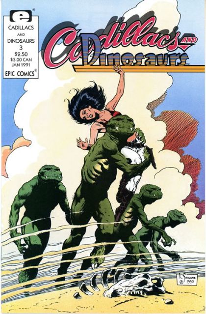 Cadillacs and Dinosaurs, Vol. 1 #3A Newsstand Edition