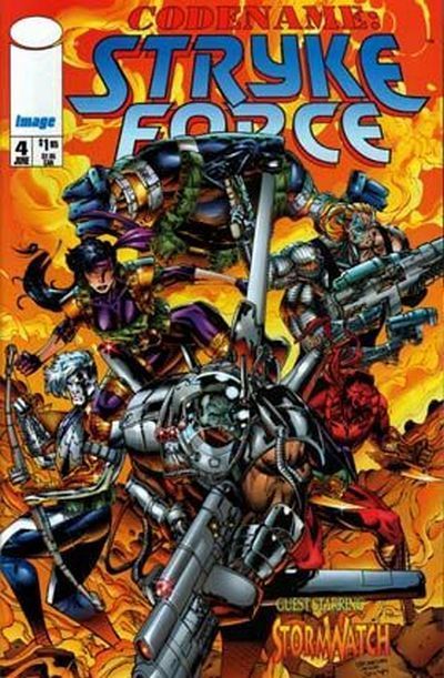 Codename: Stryke Force #4A Direct Edition