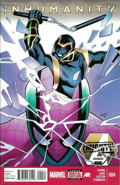 Mighty Avengers, Vol. 2 #4A Regular Greg Land Cover