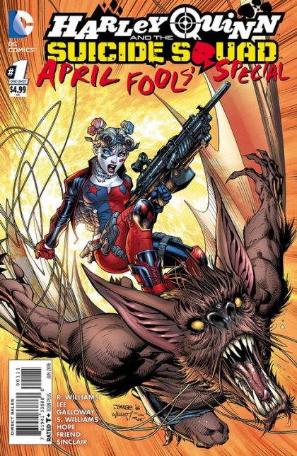 Harley Quinn and Suicide Squad April Fool's Special #1A Regular Jim Lee Cover