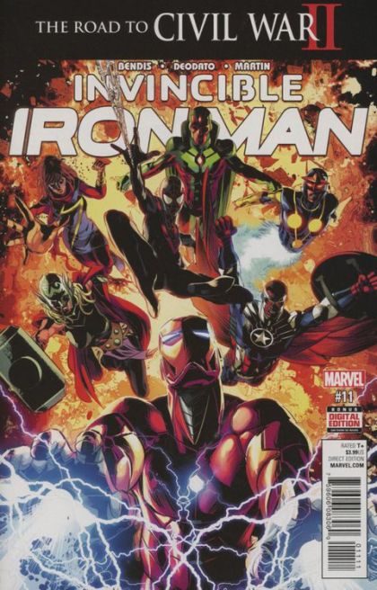Invincible Iron Man, Vol. 2 #11A Mike Deodato Jr. Regular Cover