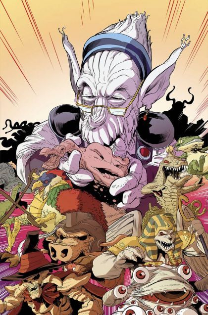 Mighty Morphin Power Rangers, Vol. 1 (Boom! Studios) #8E Bachan Unlockable Variant