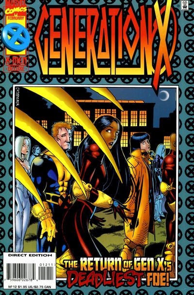 Generation X, Vol. 1 #12A Direct Edition