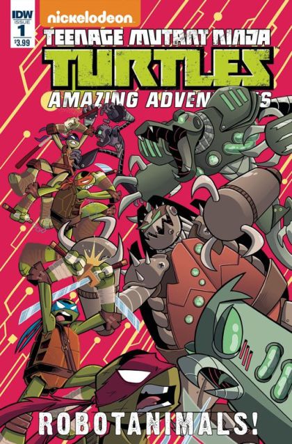 Teenage Mutant Ninja Turtles Amazing Adventures Robotanimals! #1A