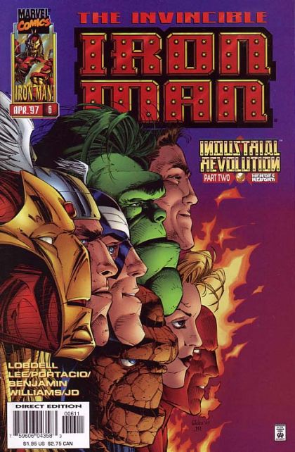 Iron Man, Vol. 2 #6A Direct Edition