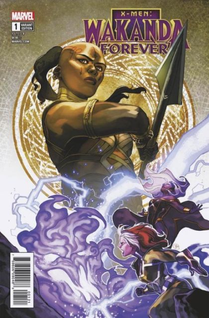 Wakanda Forever: X-Men #1B Yasmine Putri Connecting Variant