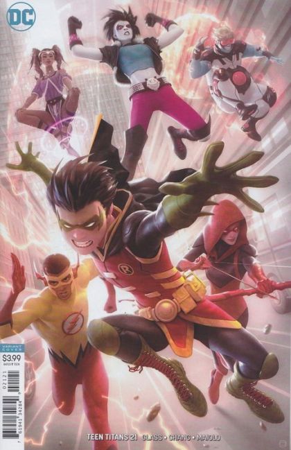 Teen Titans, Vol. 6 #21B Variant Alex Garner Cover