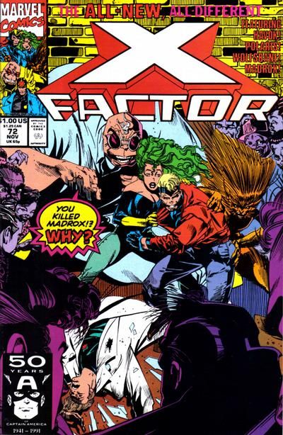X-Factor, Vol. 1 #72A Direct Edition
