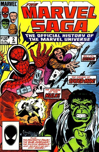 The Marvel Saga #2A Direct Edition