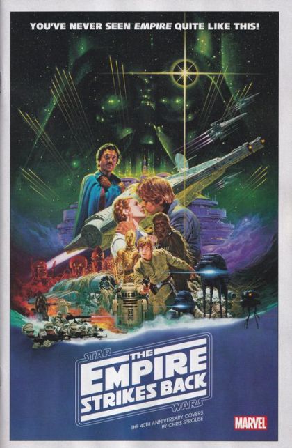 Star Wars: The Empire Strikes Back - The 40th Anniversary Covers by Chris Sprouse #1B Noriyoshi Ohari Empire Strikes Back Classic Movie Poster Variant Cover