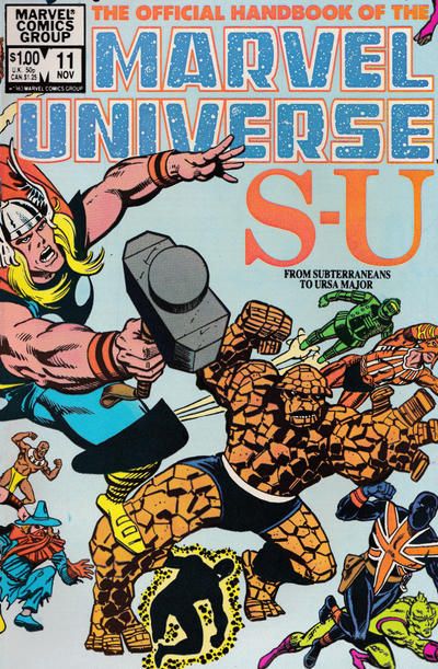 Official Handbook of the Marvel Universe, Vol. 1 #11A Direct Edition