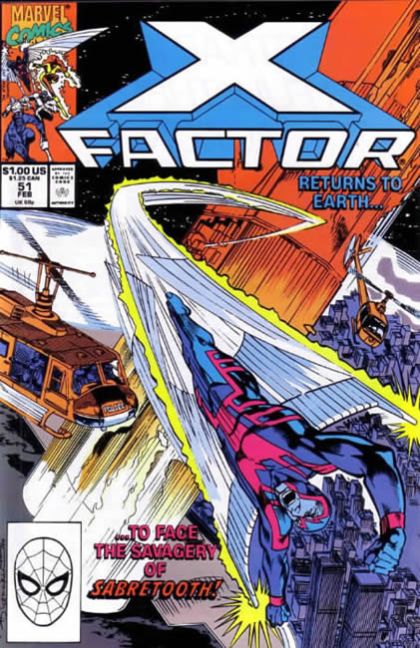 X-Factor, Vol. 1 #51A Direct Edition