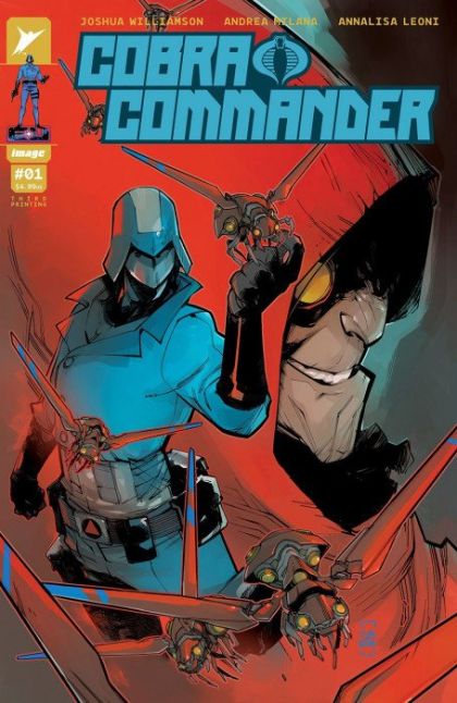 Cobra Commander #1T 3rd Printing Ludo Lullabi