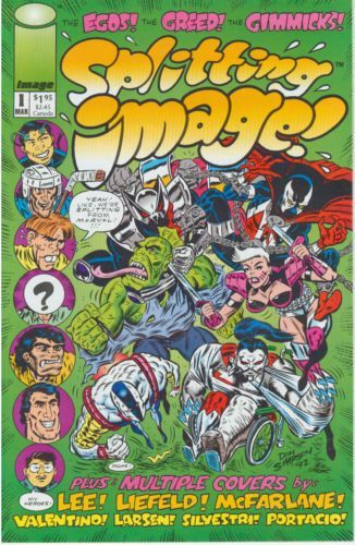 Splitting Image #1A Spasm Back Cover