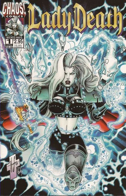 Lady Death (1998 - 1999 series) #1A Steven Hughes & Jack Gray Standard Cover
