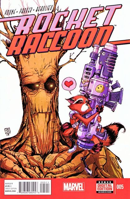 Rocket Raccoon, Vol. 2 #5A Skottie Young Regular