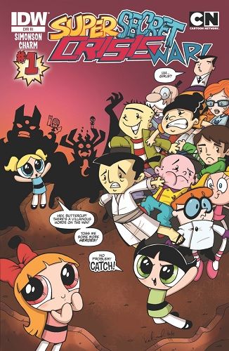 Cartoon Network Super Secret Crisis War! #1D Retailer Incentive Cover