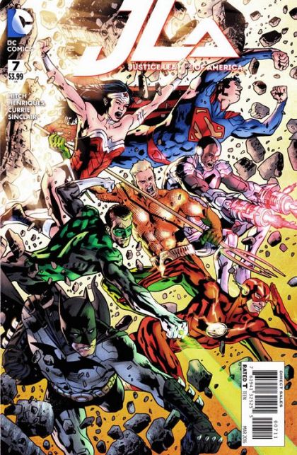 Justice League of America, Vol. 4 #7A Bryan Hitch Regular Cover