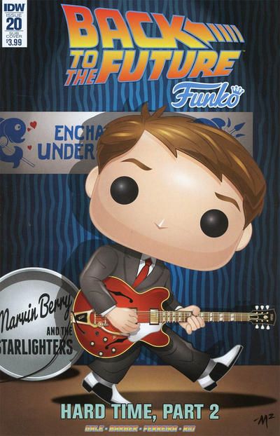 Back To The Future (IDW Publishing) #20B Mike Martin Funko Variant