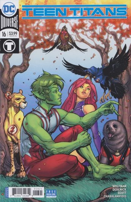 Teen Titans, Vol. 6 #16B Variant Chad Hardin & Alex SInclair Cover