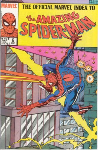 The Official Marvel Index To The Amazing Spider-Man #6
