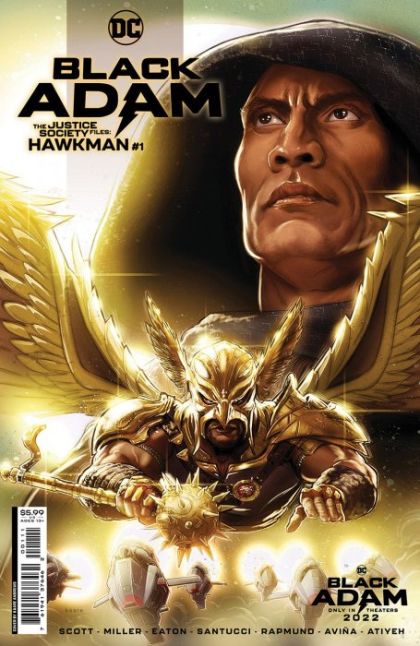 Black Adam: The Justice Society Files - Hawkman #1A Regular Kaare Andrews Cover