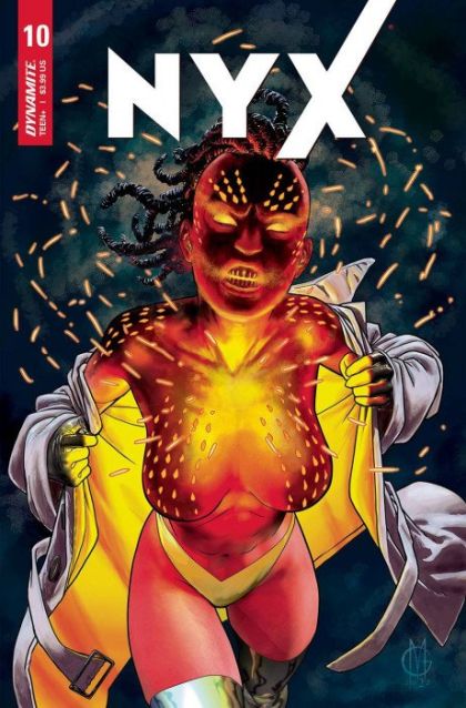 NYX (Dynamite) #10A Regular Giuseppe Matteoni Cover
