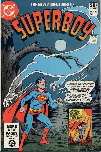 The New Adventures of Superboy #21A Direct Edition