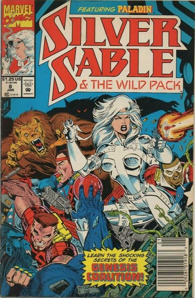 Silver Sable #8B Newsstand Edition