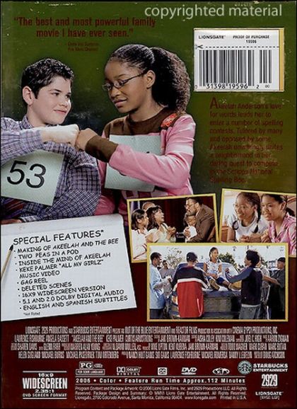 Akeelah and the Bee (2006) - DVD