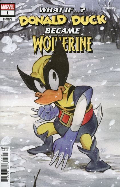 What If...? Donald Duck Became Wolverine #1C Peach Momoko Variant