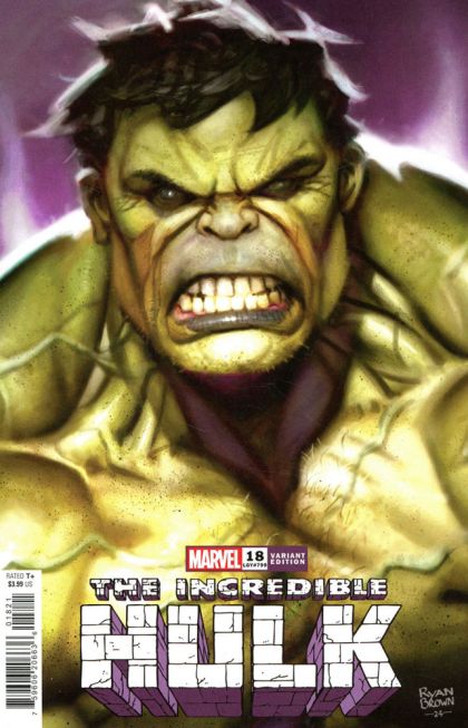 The Incredible Hulk, Vol. 4 #18B Ryan Brown Variant