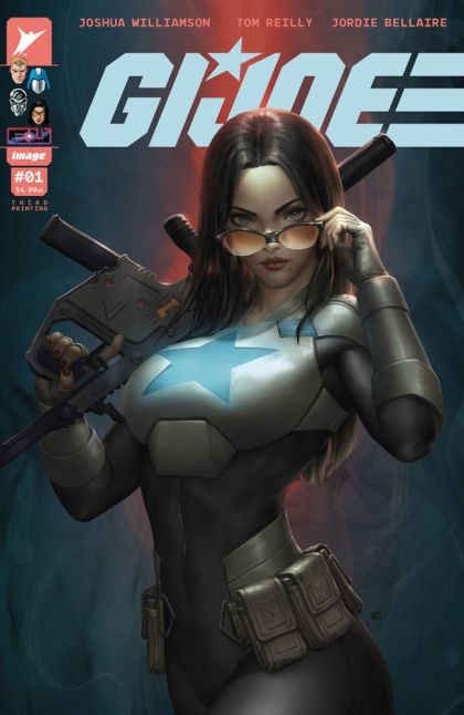 G.I. Joe, Vol. 1 (Image) #1BL 3rd Printing Kendrick Lim
