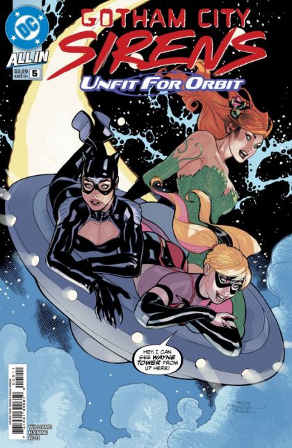 Gotham City Sirens: Unfit for Orbit #5A Terry Dodson Regular