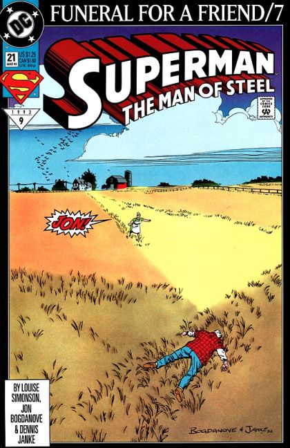 Superman: The Man of Steel #21A Direct Edition