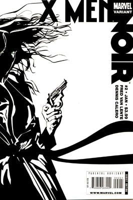 X-Men Noir #2B Dennis Calero Variant Cover