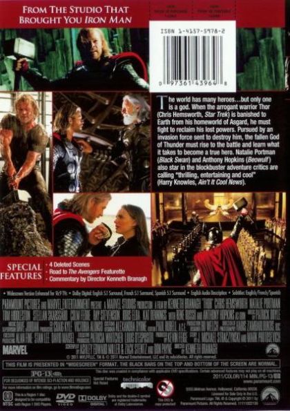 Thor (2011) - DVD