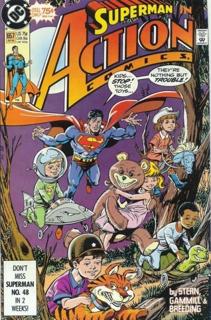 Action Comics, Vol. 1 #657A Direct Edition