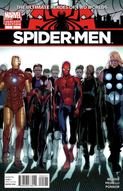 Spider-Men #5B Sara Pichelli Variant Cover