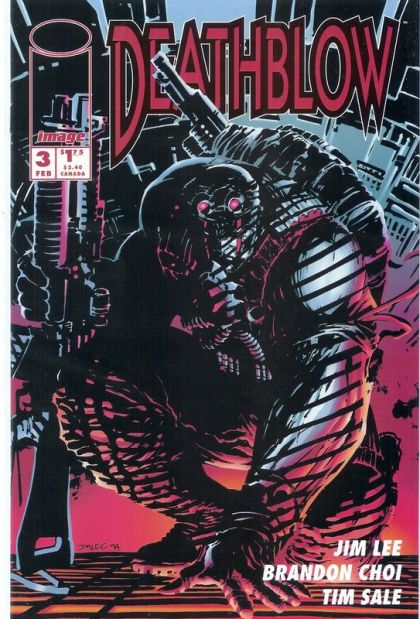 Deathblow, Vol. 1 #3A Direct Edition, Flipbook w/Cybernary #3