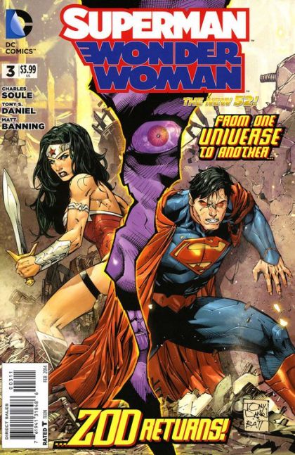Superman / Wonder Woman #3A Tony S. Daniel Regular Cover
