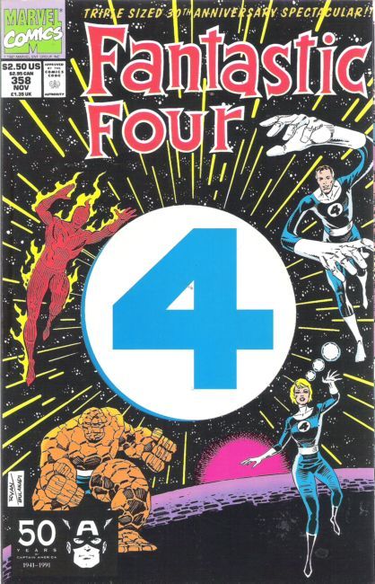 Fantastic Four, Vol. 1 #358A Direct Edition