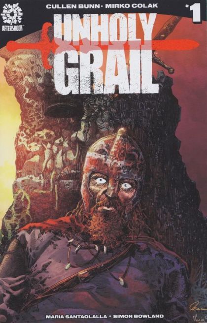 Unholy Grail #1A Regular Mirko Colak Cover