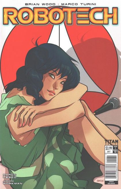 Robotech (Titan Books) #1H Karl Kerschl Incentive Variant (1:10)