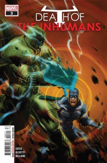 Death of the Inhumans #3A Regular Kaare Andrews Cover