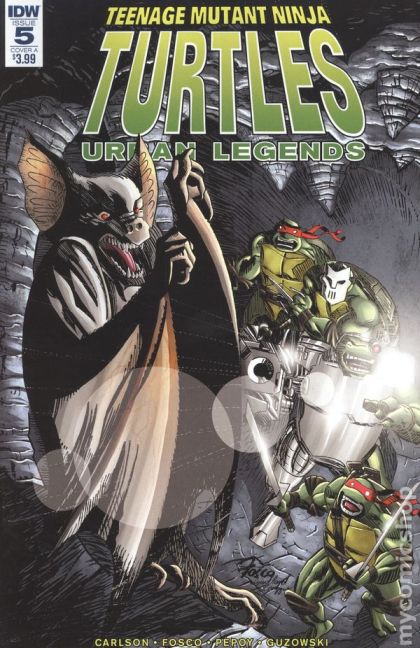 Teenage Mutant Ninja Turtles: Urban Legends #5A Regular Frank Fosco Cover