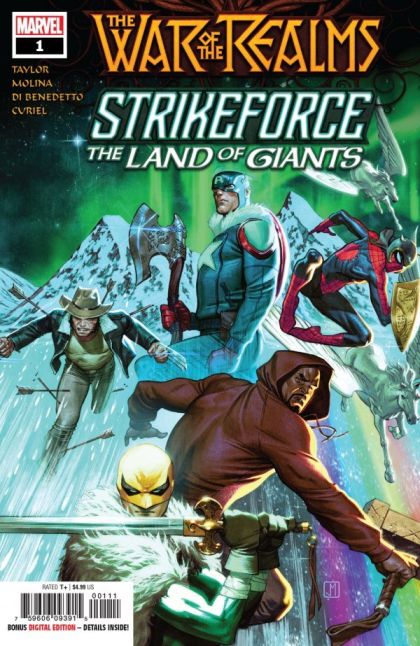 War of the Realms: Strikeforce - The Land Of Giants #1A Regular Jorge Molina Cover