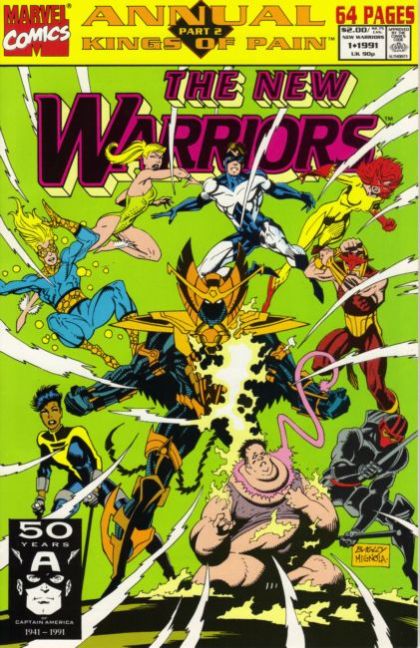 The New Warriors, Vol. 1 Annual #1A Direct Edition